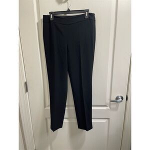 Talbots Women's Black Dress Pants Size 4 Business Solid Zip Closure